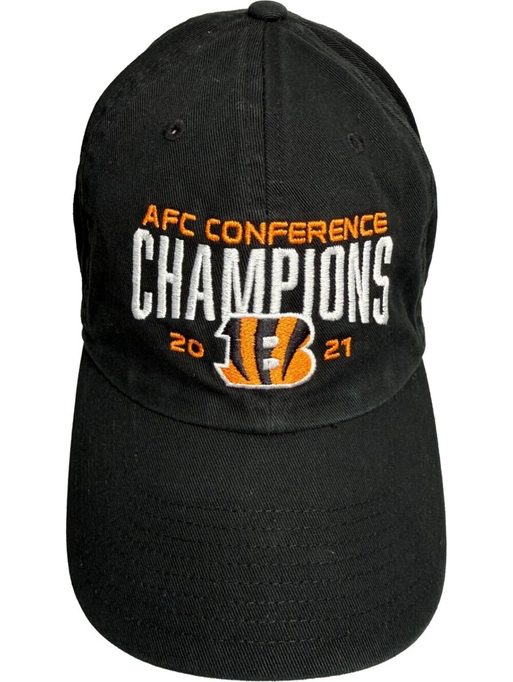 Cincinnati Bengals 2021 AFC Conference Champions Hat NFL Football '47 Brand Cap